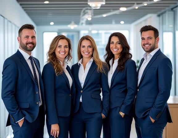 Continental logistics team at Miami headquarters